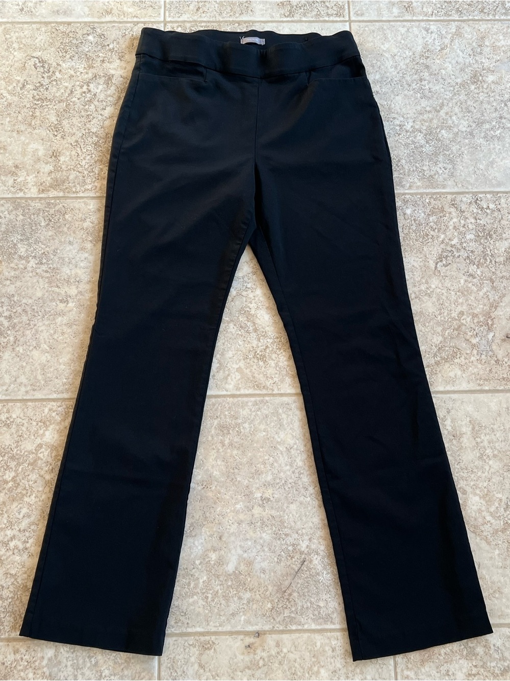 Women's Black Stretch Bootcut Pants Maurices Large